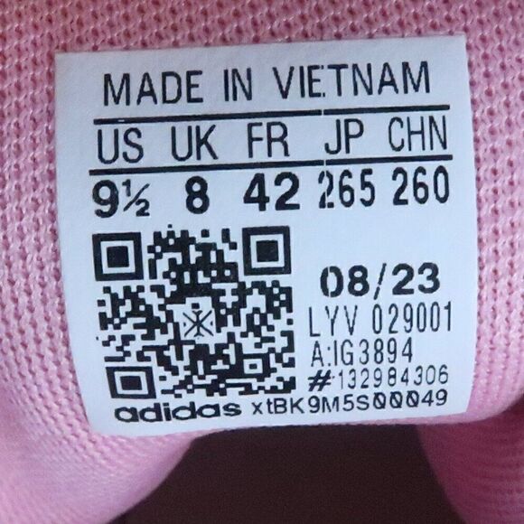 ADIDAS BRAVADA PINK HAWAIIAN FLORAL HIGH TOP PLATFORM CANVAS SNEAKERS SIZE 9.5 - Picture 11 of 11